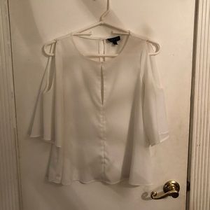 white formal top